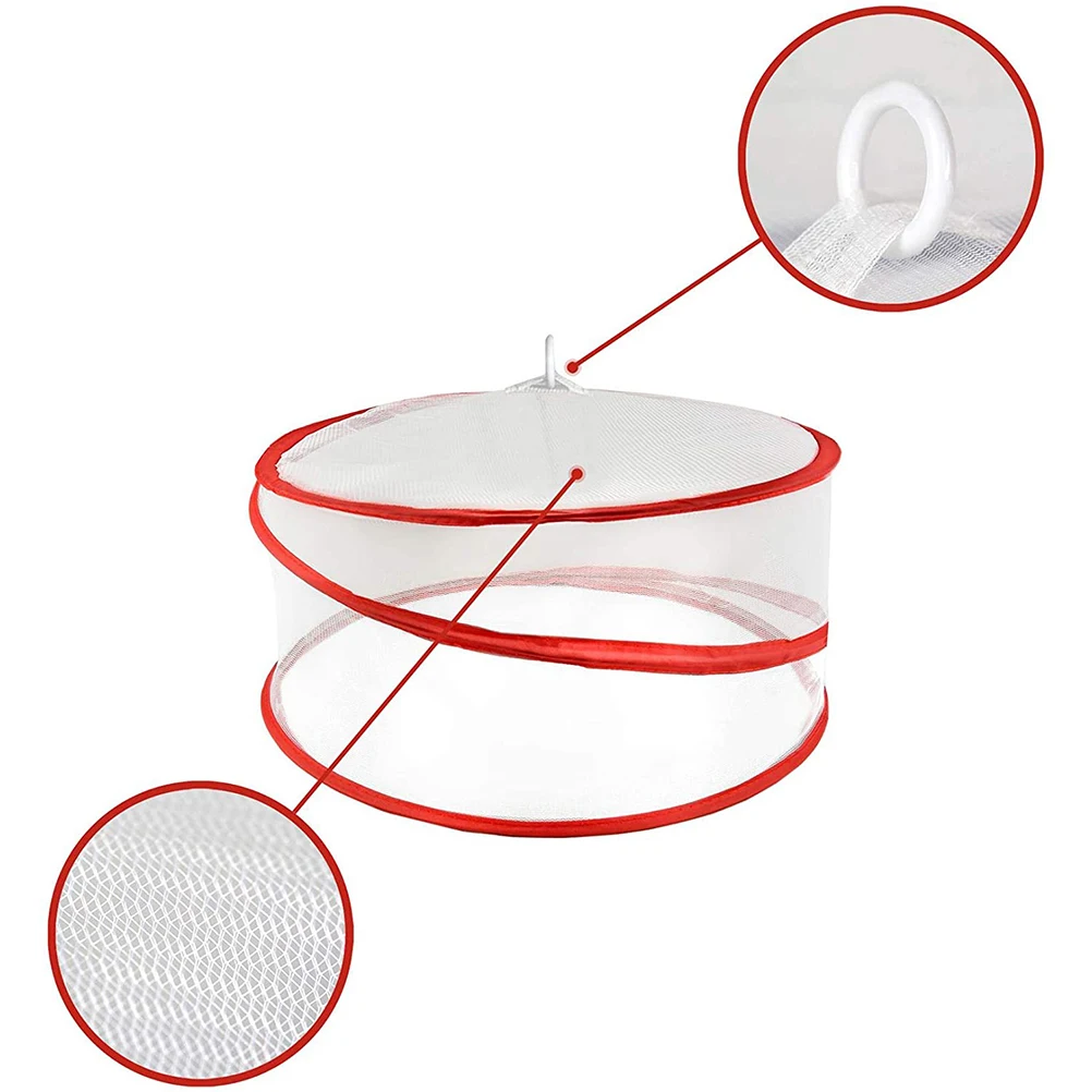 

3pcs Foldable Food Cover Kitchen Food Protector Collapsible Dish Cover For Fruits Vegetables Home Use Kitchen Supplies Gadget
