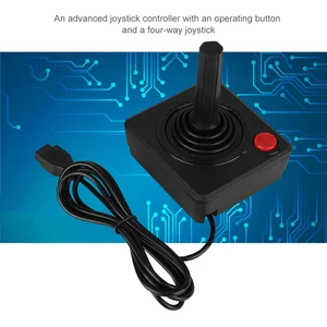 Kablosuz denetleyici ergonomik ve rahat uyum, çubuk analog çubuk, aşınmaya dayanıklı, analog joystick, 3d, malzemeler, kullanıcı dostu, atari 2600 için klima sistemi Atari 2600 oyunlarının en iyi 10 satışı-4 numaralı oyunlar