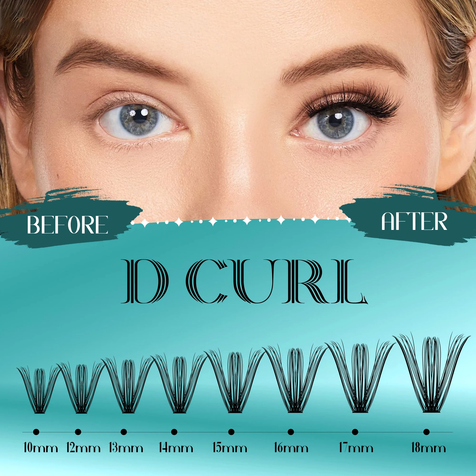 GEMERRY ثلاثية الأبعاد لاش لتقوم بها بنفسك الحرارة المستعبدين العنقودية تمديد مع السندات ختم الملقط تأثير دراماتيكي حجم طويل فو المنك الرموش الصناعية