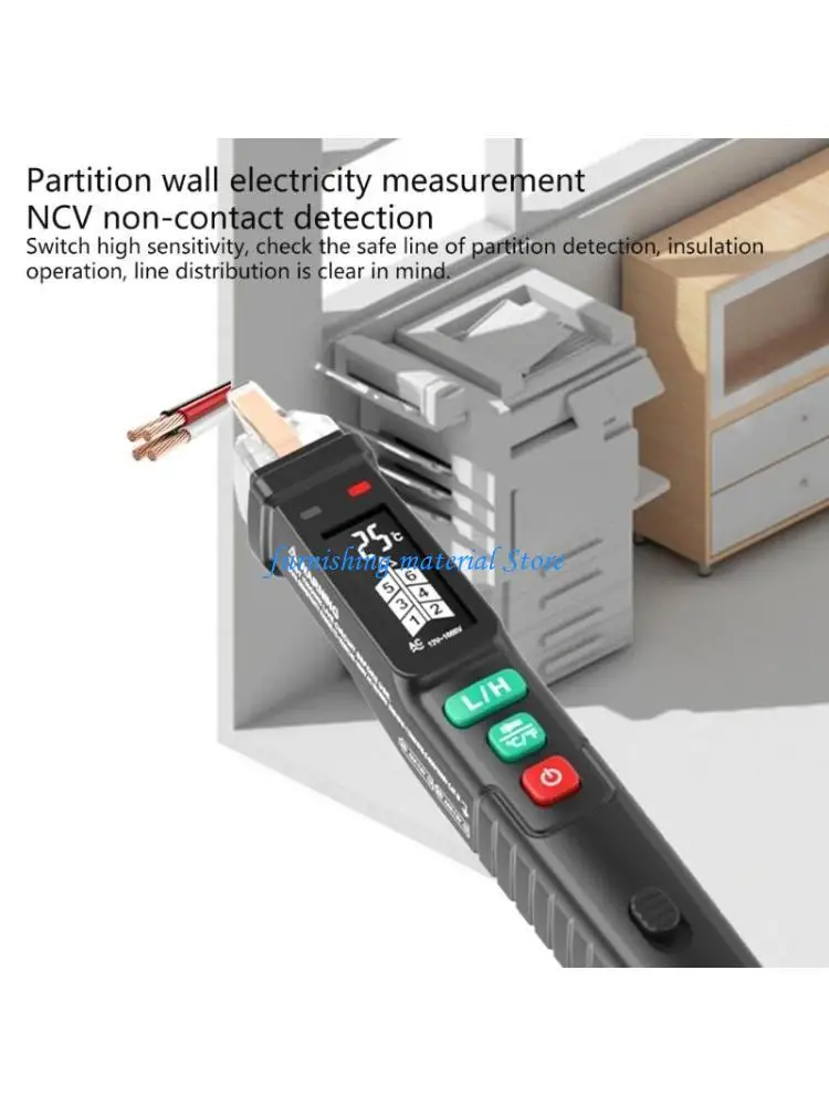 

Y5GD Tester 12V-1000V/48V-1000V Non-Contact Pen Electrical Tester