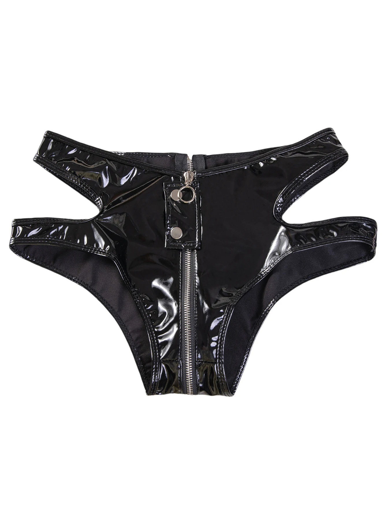 

Sexy PU leather summer shorts women black goth fashion micro mini shorts woman clothing zipper pole dance twerk short hot pants