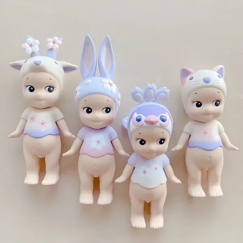 

2025 S Angel Night Version Cherry Blossom Series Cherry Blossom Limited Editions Blind Box Ornaments Cute Mystery Surprise Toys