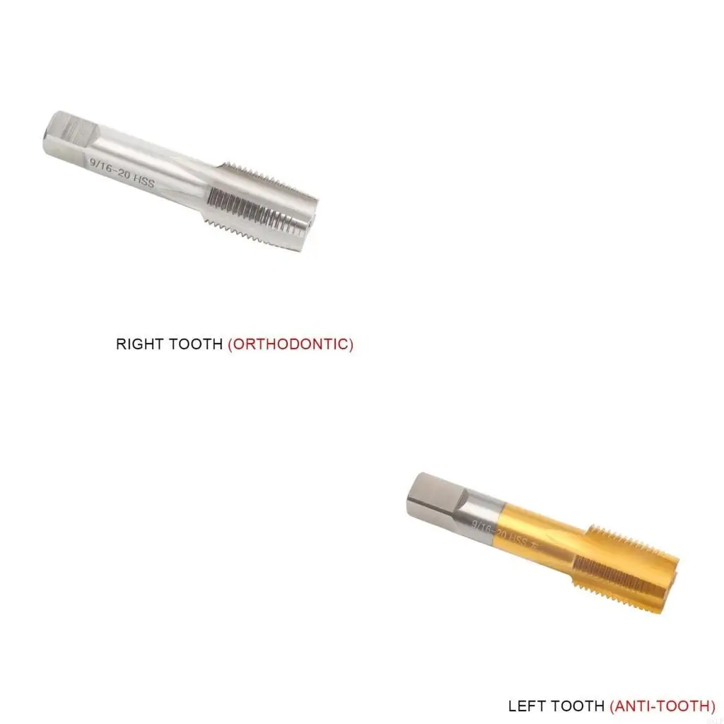 

Right & Left Hand Thread Tap HSS 9/16 -20 HSS For Bike Crank Repair
