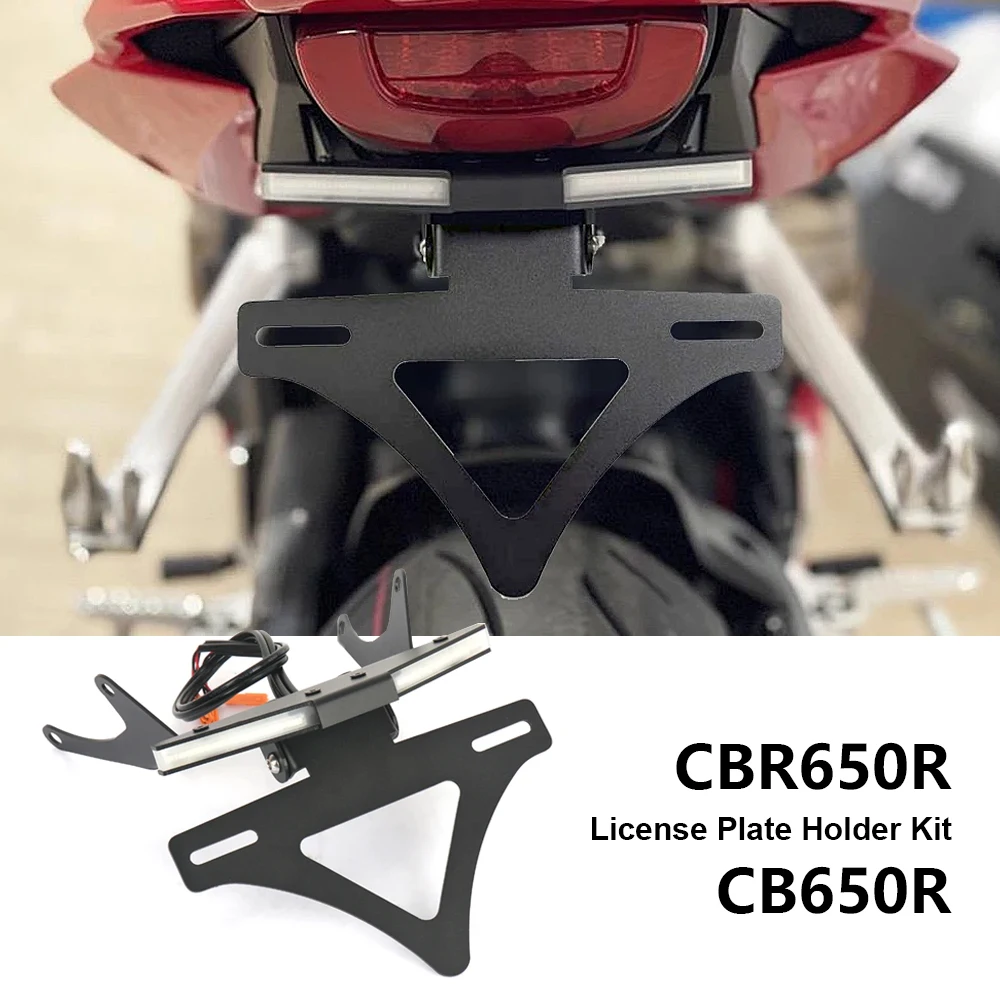 

CBR650R Motorcycle CNC Tail Tidy Fender Rear Tail Bracket License Plate Holder For Honda CB650R CBR 650 R CB 650R 2021-2025 2022