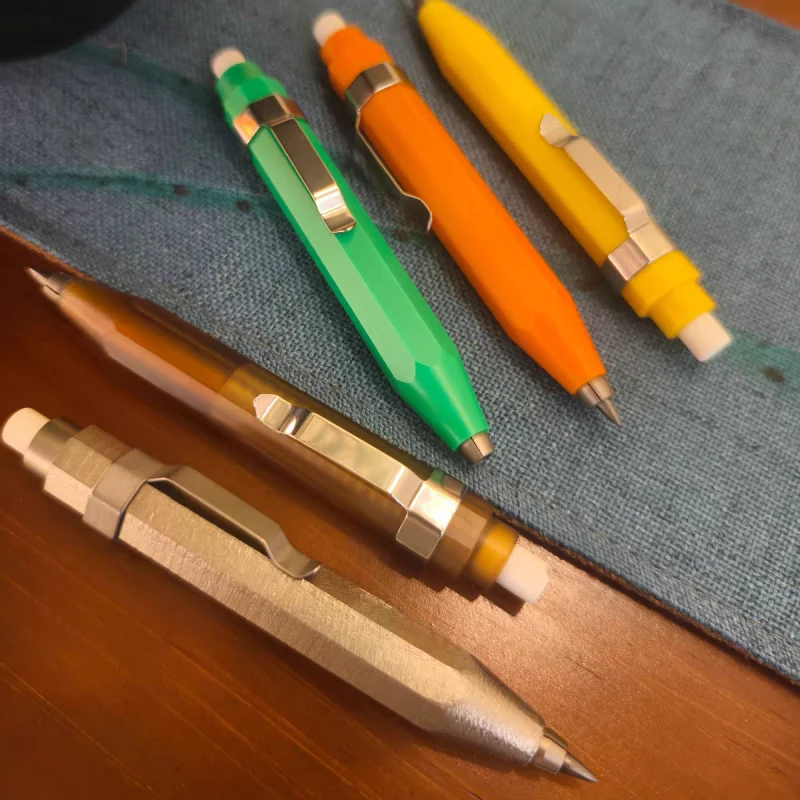 

Автоматический карандаш EDC из титанового сплава, восьмиугольный пресс для рисования эскизов HB