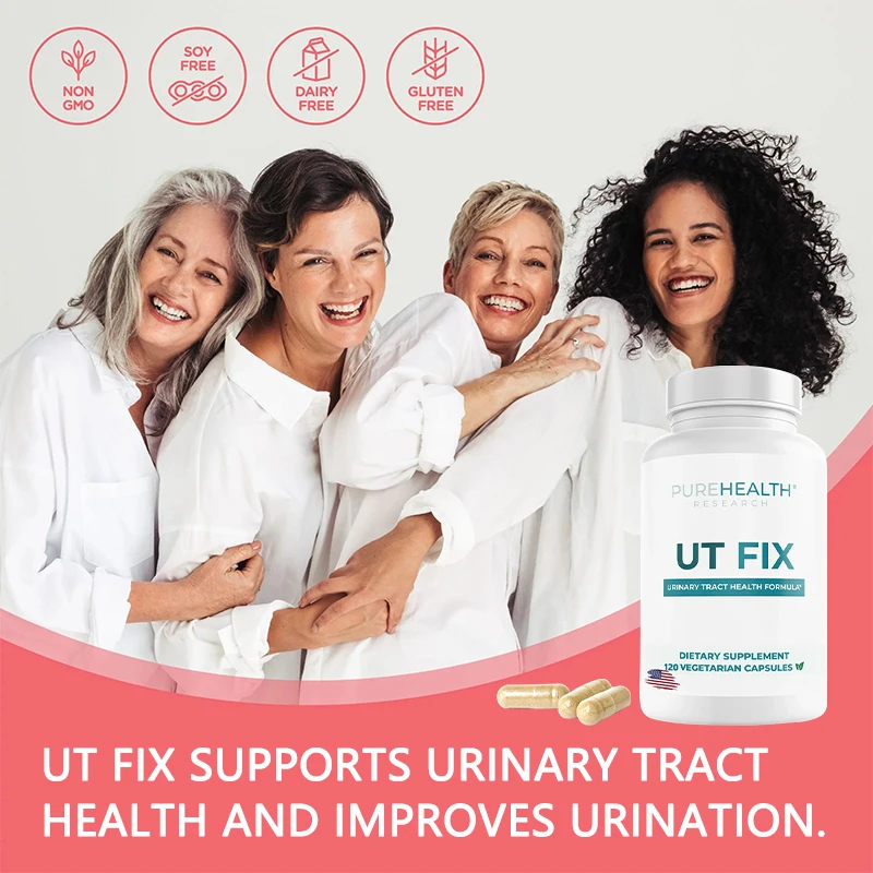 UT Fix D Mannose and Cranberry Supplement for Urinary Tract Health and Urinary Tract Health, 100% Organic