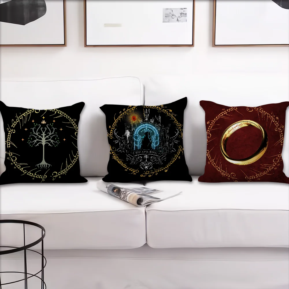 cushion cover Movie Lord Pillow InscriptionS of Case Room Bedroom One the R-Ring Sofa Living Backrest Car Square Headboard