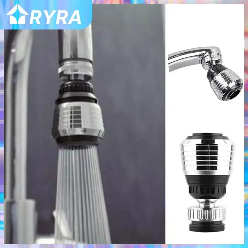 Filter Bent Water Saving Tap  Stainless Steel Aerator Diffuser Swivel Head Faucet Nozzle Shower Kitchen Anti-splash Sprinkler