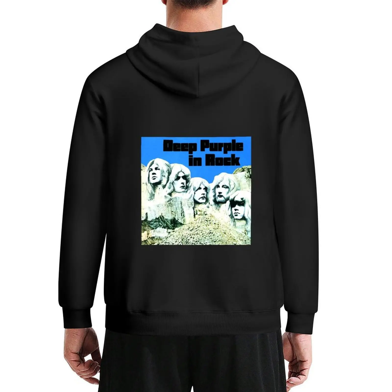 

purple in rock music Hoodie men's sweat-shirt set men clothes male clothes anime clothing tracksuit men