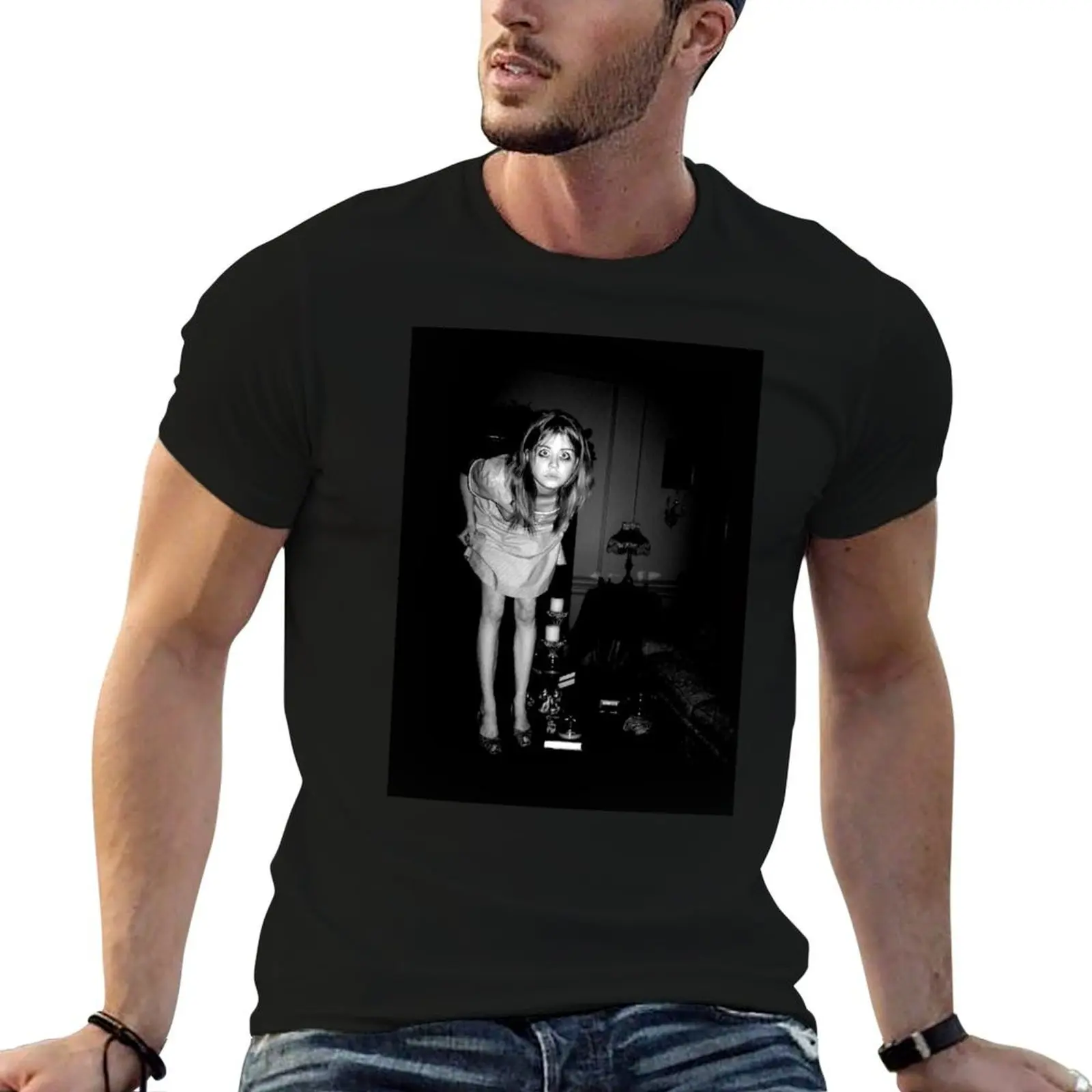 Dead Girl T-Shirt Big Size Simple T-Shirt