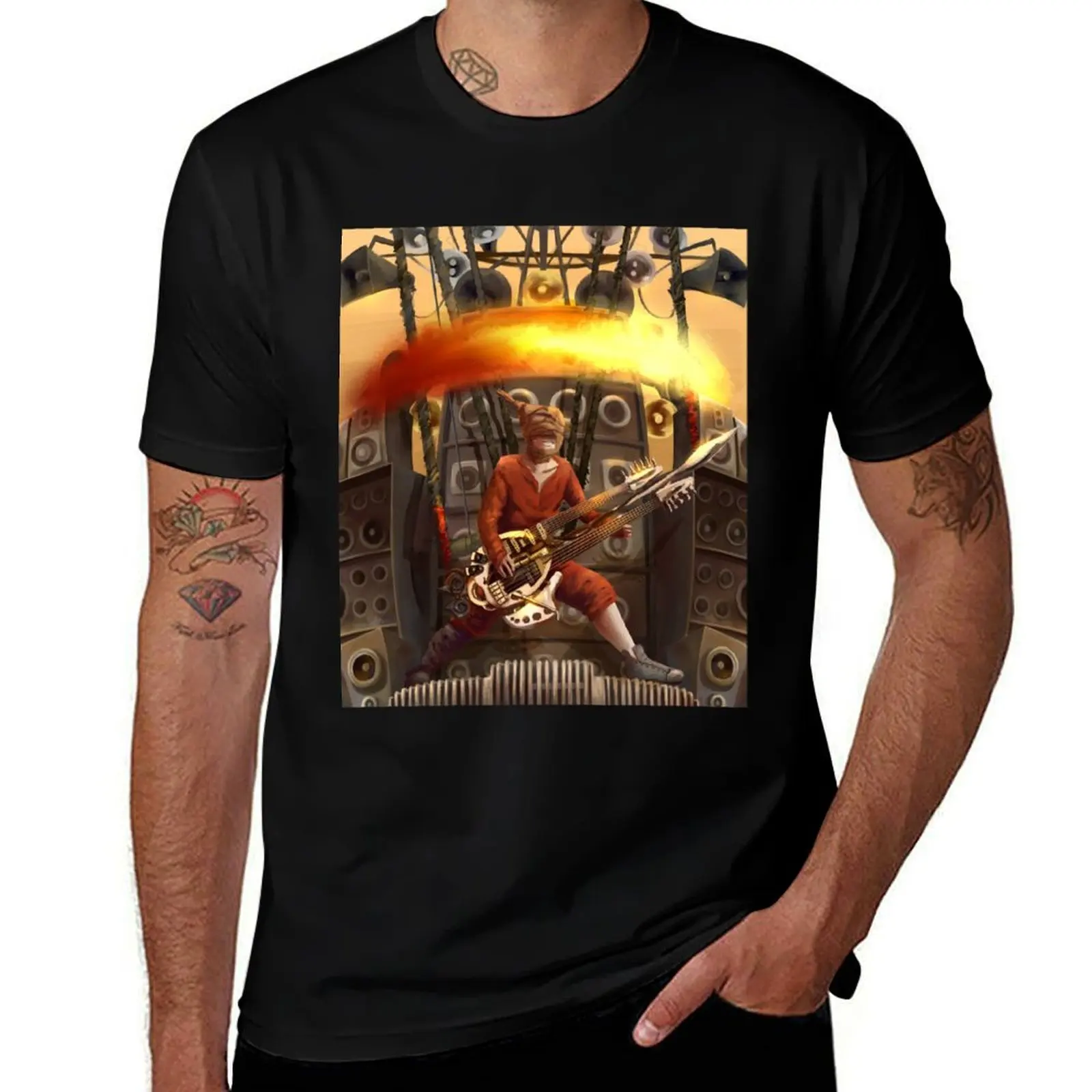 

Doof Warrior T-Shirt t shirt for man 100 percent cotton man t shirt cotton T-Shirt