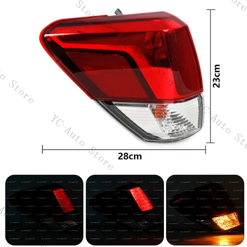 Imagen 2 del producto 84912SJ070 luz trasera freno de conducción señal de giro luz de freno accesorios de coche para Subaru Forester 2019 2020 2021 2022