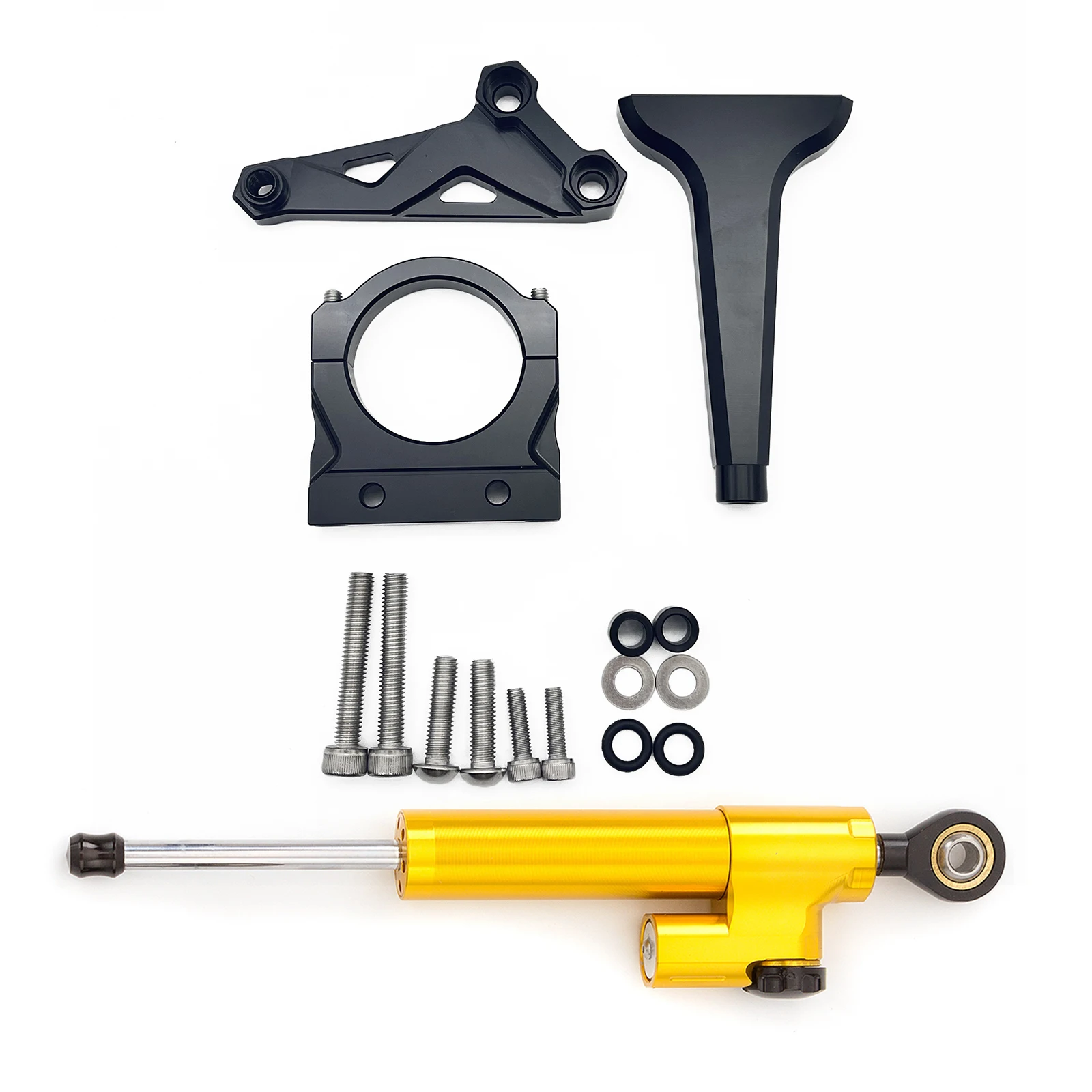 لـ Kevo Colove KY500X KY400X KY500X 400X 500X CNC دراجة نارية التوجيه مثبطات مثبتة. #4