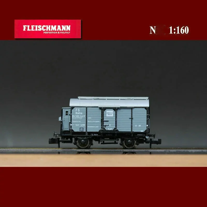 Italiano Vinho Barril Freight Car Toy Modelo, N 1/160, FLEISCHMANN 845706 Segunda Geração