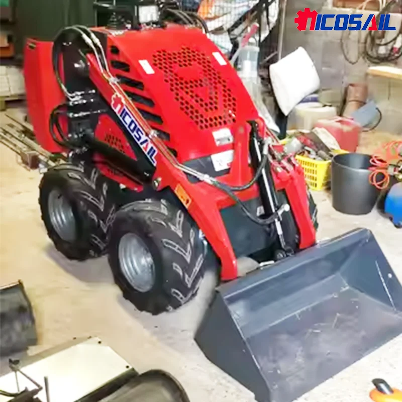 

CE EPA Approved China Steer Skid Loader Agricultural Mini Skid Steer Loader for Sale Fast Delivery From Certified Factory