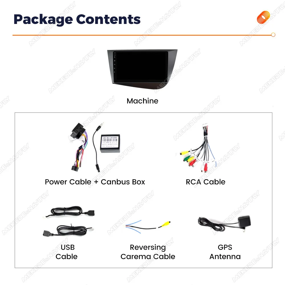 أندرويد 14 راديو السيارة IPS شاشة ستيريو مشغل ملاحة الوسائط المتعددة لمقعد ليون 2 MK2 2005-2012 نظام تحديد المواقع اللاسلكي CarPlay Auto 2Din #6