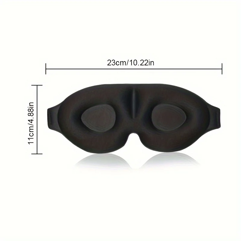 3D Eyemask Memory Foam Silk Sleep Mask Soft Eye Patches Comfort Three Dimensiona Design Face Sleeping Mask Eyeshade Breathable