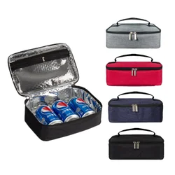 Insulated Lunch Bag Men Women Travel Portable Camping Picnic Box Bag Cold Food Cooler Thermal Bag Kids Insulated Case