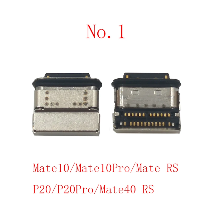10PCS USB Jack Dock Charger Charging Port Connector Plug For HUAWEI P40 P30 P20 Mate 40 30 20 20x RS Pro Honor V20 V30 Nova 6