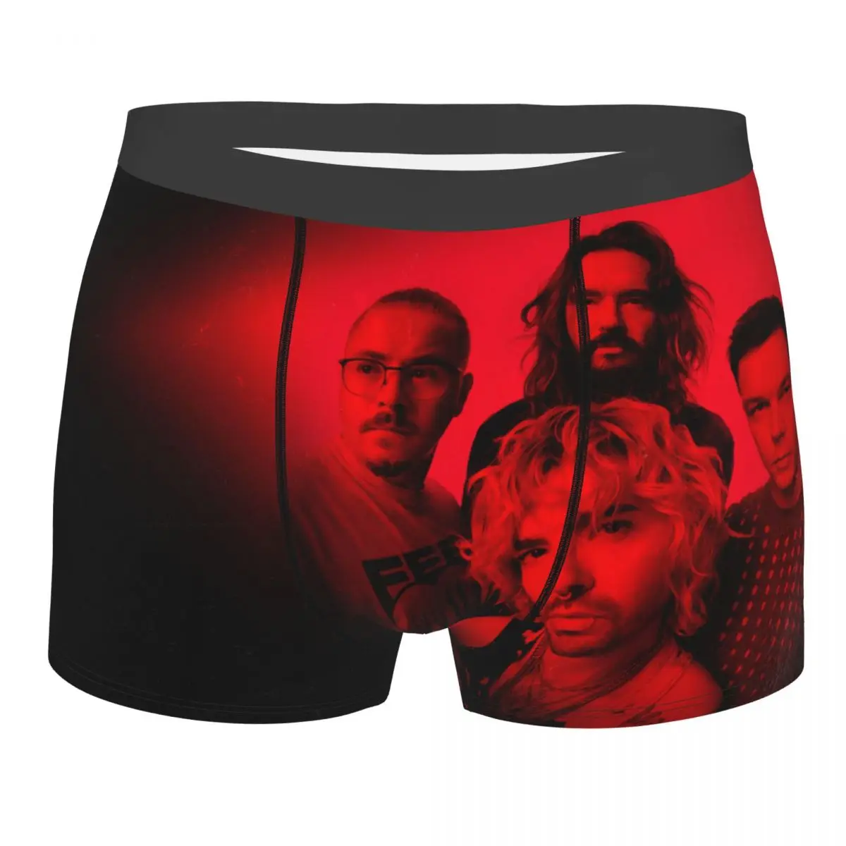 Calzoncillos Bóxer divertidos personalizados para hombre, ropa interior cómoda, Hotel en la Sala Apolo en Barcelona