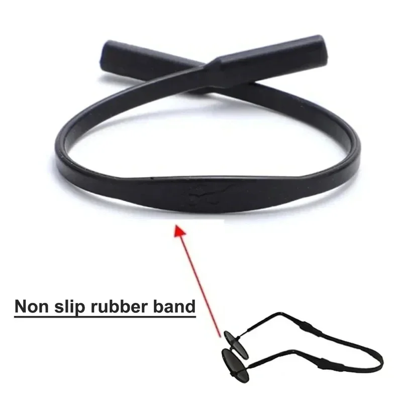 1-6pcs Pet Products Anti-Slip Glasses Rope Straps Silicone Sunglasses Chain Holder Lanyard for Small Dog Cat Pet Accessories