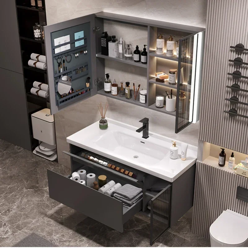 Modern Organizer Bathroom Cabinet Toilet Modern Vanity Jewelry Funky Replica Space Saving Organizer Vestidores Lounge Furniture