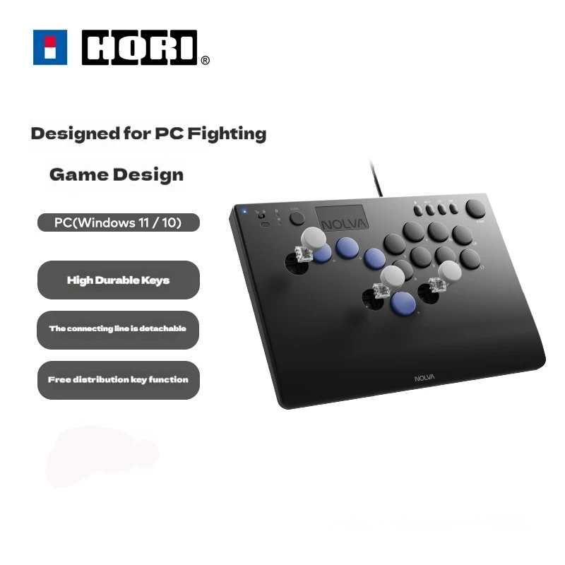 HORI NOLVA Mechanical Controller Full Button Arcade Controller
