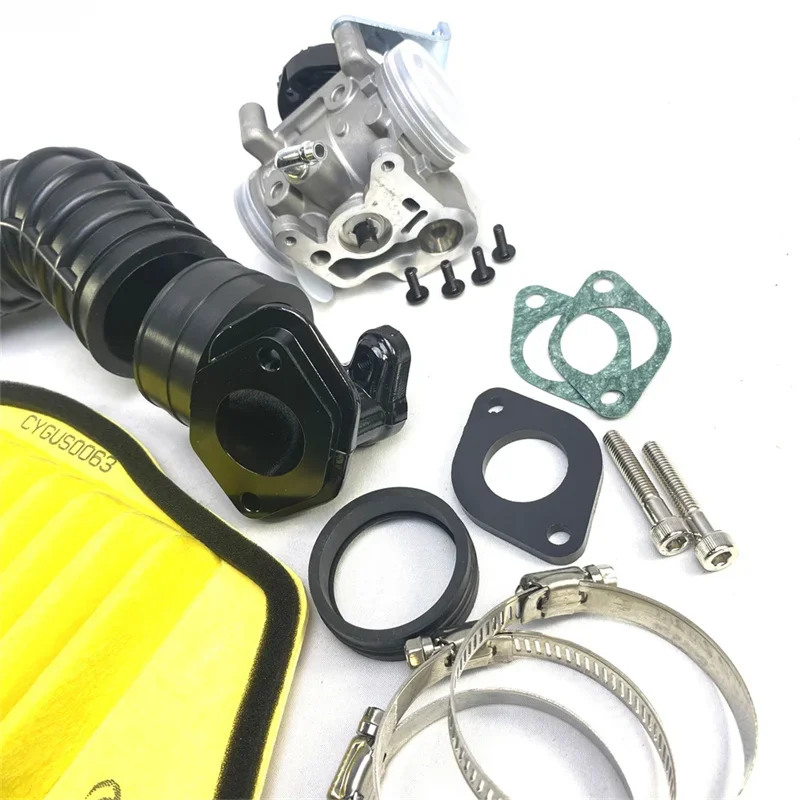 High Performance Csrk Cygnus Motorcycle High Flow Filter  Parts Intake Engine Manifold  Air Cleaner Connection Tube High Intake