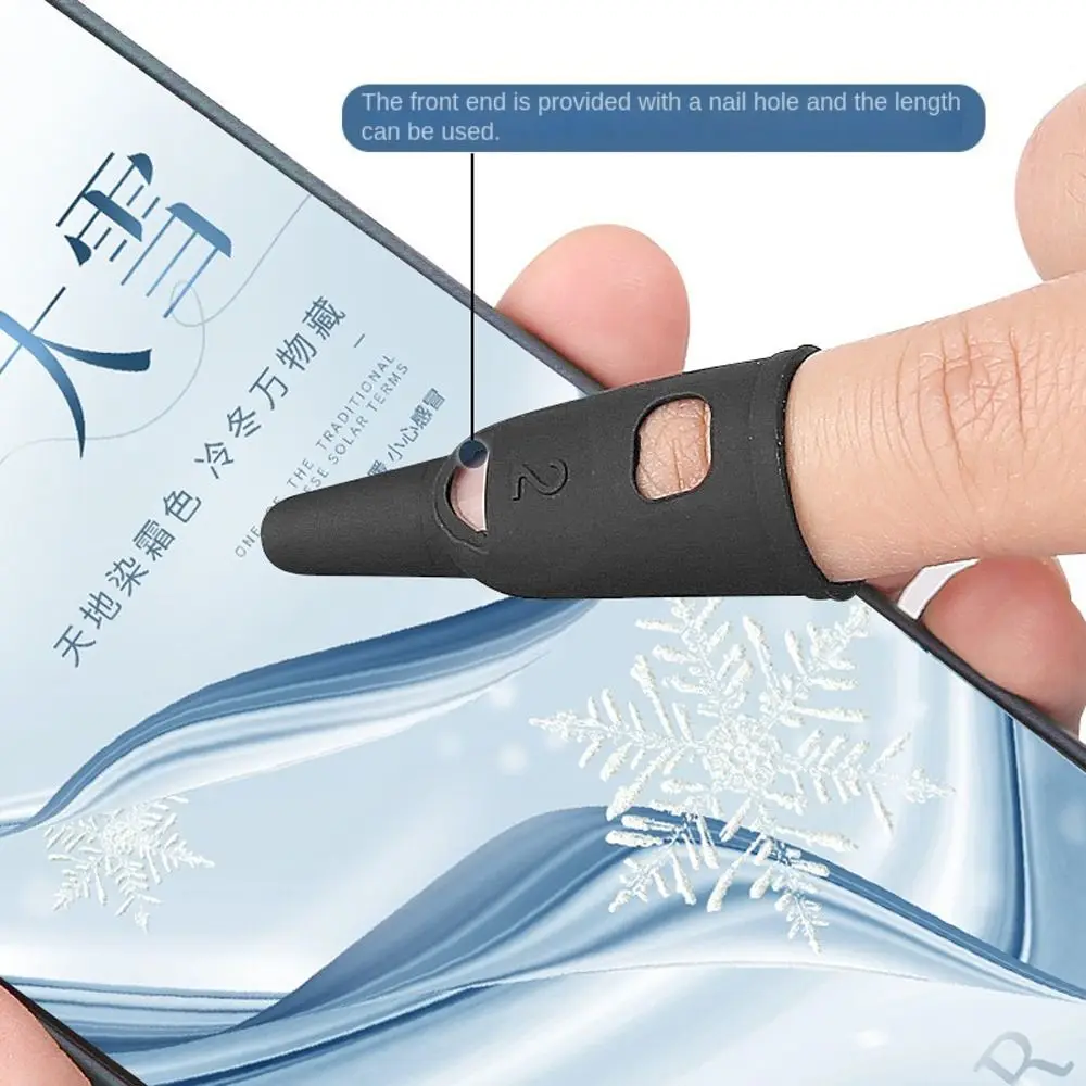 Silikon Touch Finger Abdeckung Hohe Präzision Empfindlichkeit Universal Stylus Bildschirme Stifte Multifunktional