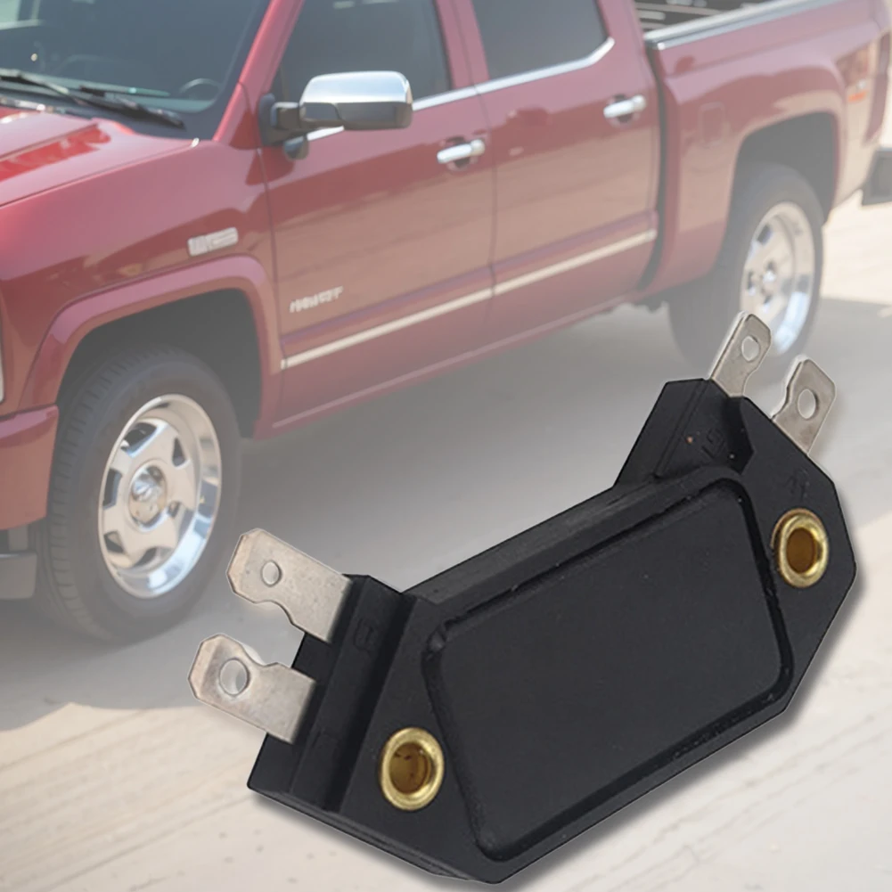 4Pin Ignition Module Replace 10482820 4 Pin Ignition Igniter Control Module for Buick 1974-1987 for Cadillac 1974-1980 Checker