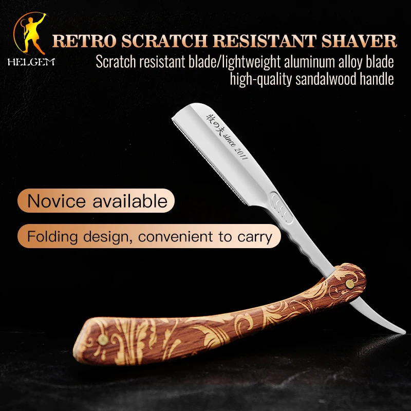 

High Quality Rotating Folding Shaver Sharp and Waterproof Razor for Man