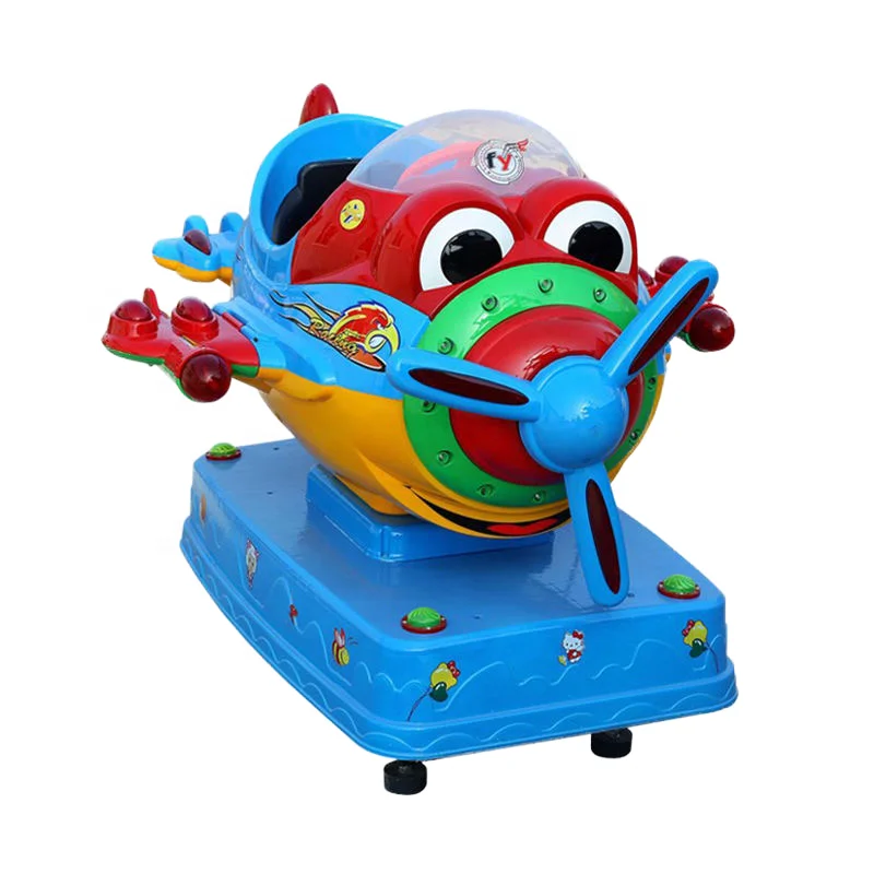 

Coin-Operated Amusement Machine Swing Rocking Car & Airplane Kiddie Rides Made of Durable Metal English Language 1-Year Warranty
