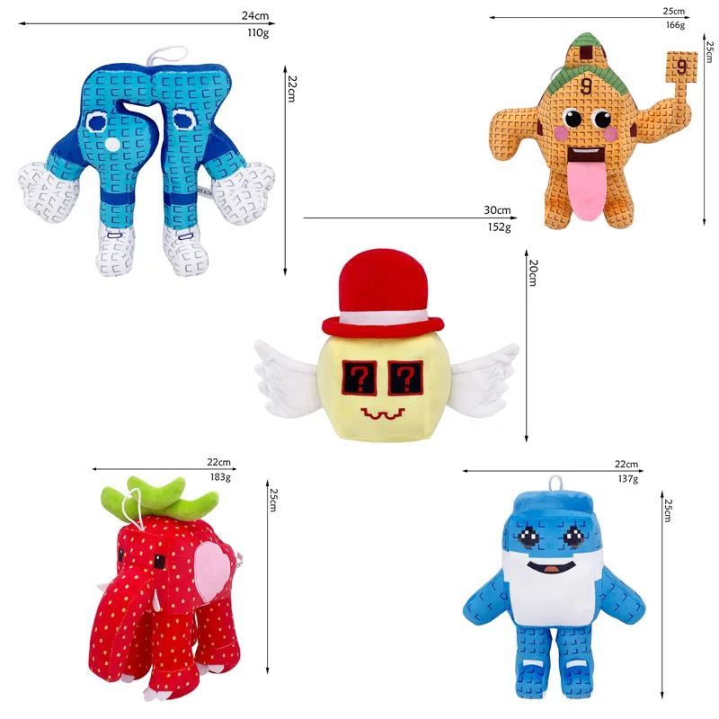 */ 20-25cm roubar um cérebro jogo boneca periférica-bonito brinquedo de pelúcia "casa no.9", boneca de pelúcia de decoração de quarto, brinquedo de pelúcia de presente para crianças