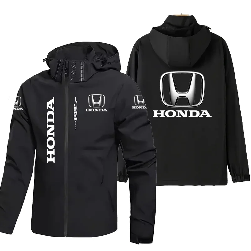 هوندا ثلاثة الدفاع التكنولوجيا في الهواء الطلق العاصفة معطف الرجال 2025 خريف جديد نمط جديد الرياح سترة سترة رياضية بدلة سباق معطف الرجال #3