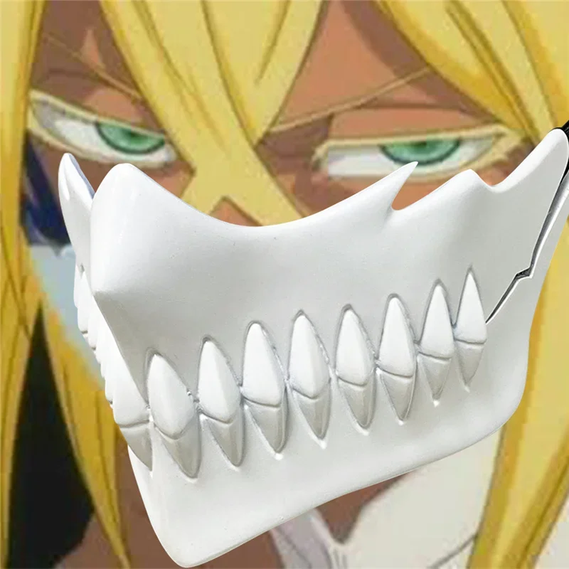 New Version Anime Bleach Hollow HALIBEL Cosplay Mask Hollow HALIBEL Fans Halloween Prop Masks