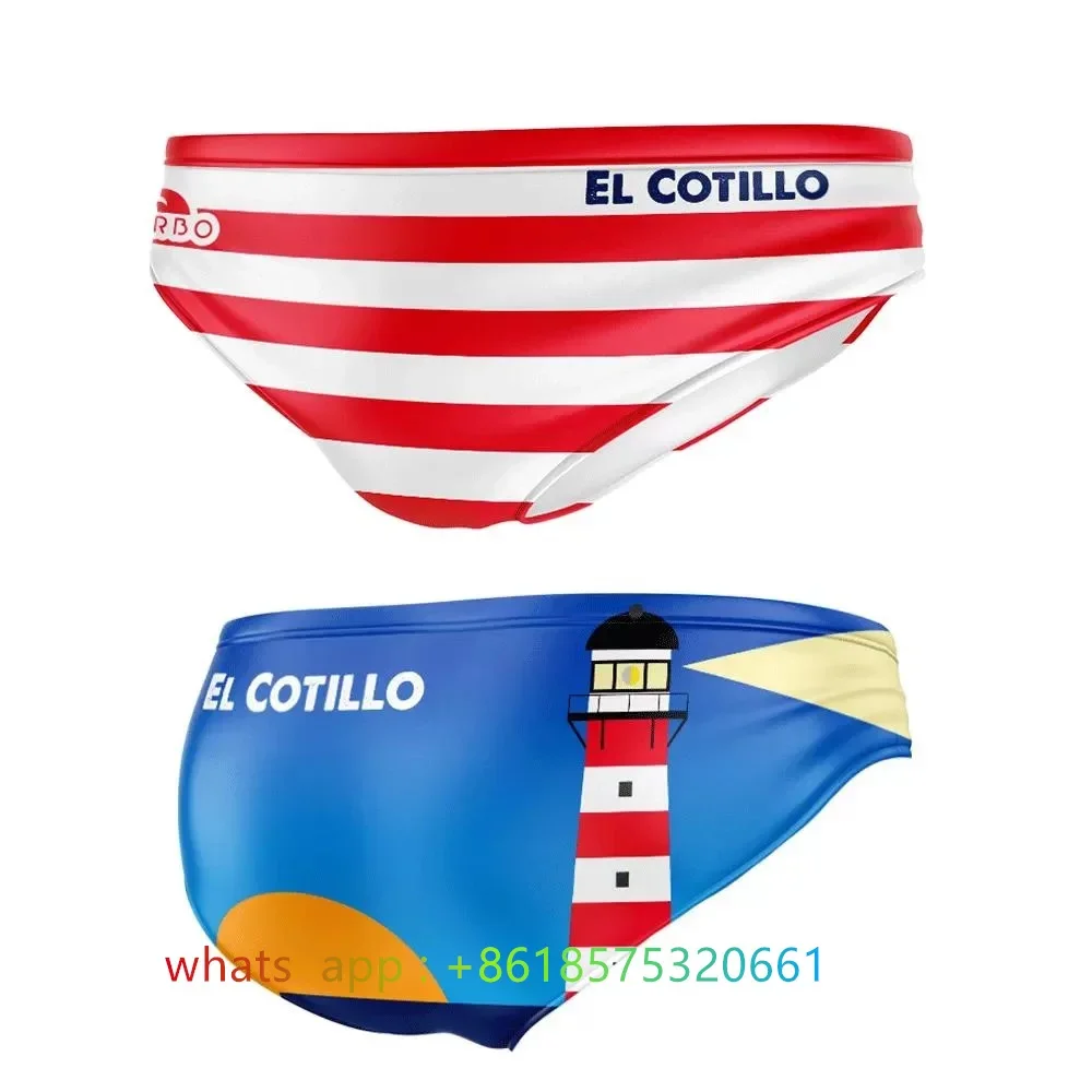 Men's Sexy Summer Beach Short Low Wait Swimming Briefs Swimwear Surf Beach Boxer Brief Jammer Surfing Trunks Beach Wear Swimsuit