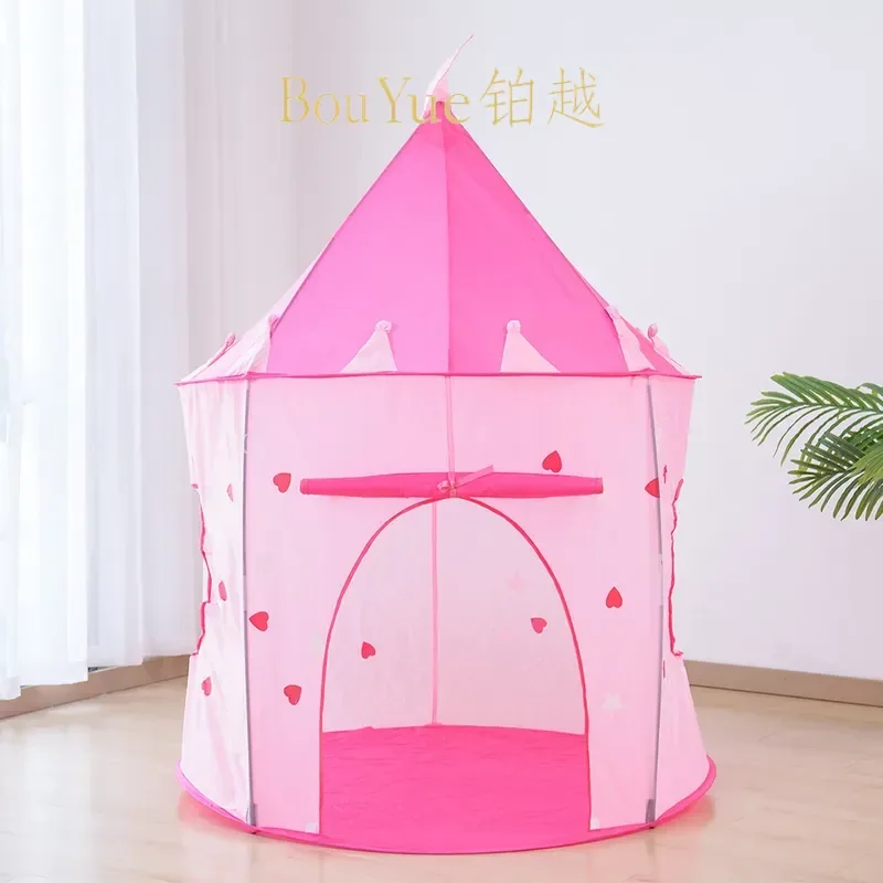 Custom Kids Indoor Glow Tent Playhouse Princess Castle Toy Large Game House for Boys Girls Children Room Decor Wholesale