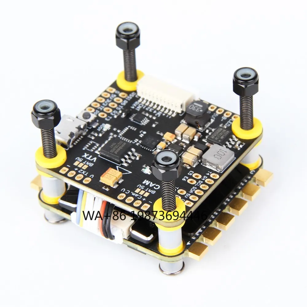 

F7 Analog+F55A Pro II 30x30 Stack/Combo 4-in-1 ESC for 3-6S Drones Hot Sale FPV Stack Improves Flight Control Accuracy