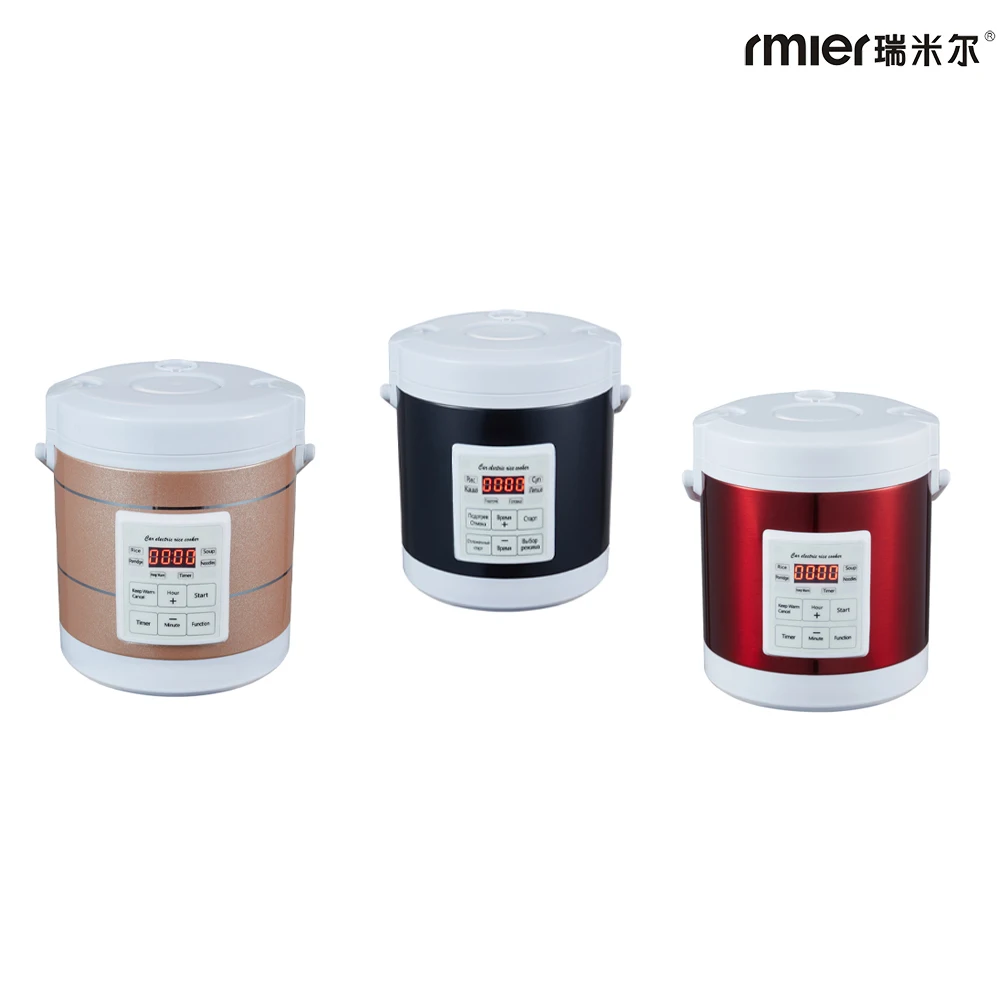 

Rrier Cigarette lighter socket household socket Electric rice cooker 1.6L 12-24V DC AC 100-180W DC AC Car Rice Cooker AR-1601