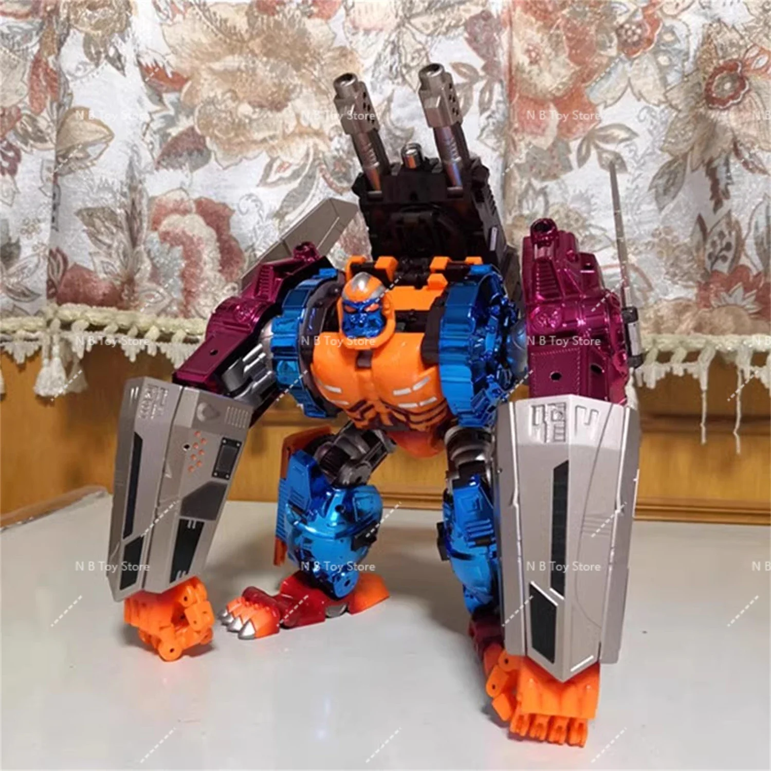[متوفر 2.0 الإصدار] ألعاب TransArt المتحولة BW BWM-05 BWM05 أربعة أشكال شخصية الحركة قائد لهب جارديان برايم