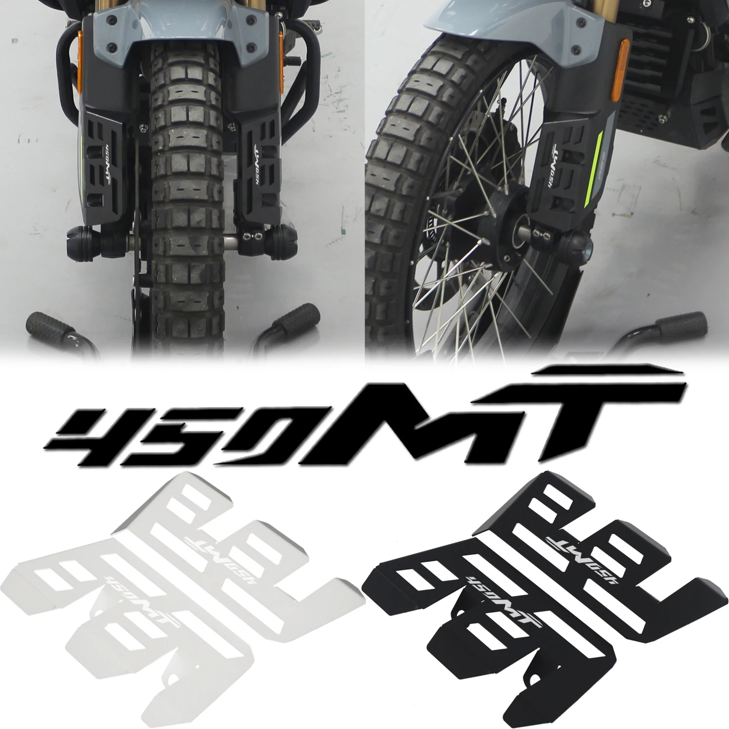 

For CFMOTO 450MT IBEX450 Left Right Decorative Panel Motorcycle Accessories Front Fork Cover Shock Absorber Protector Fender