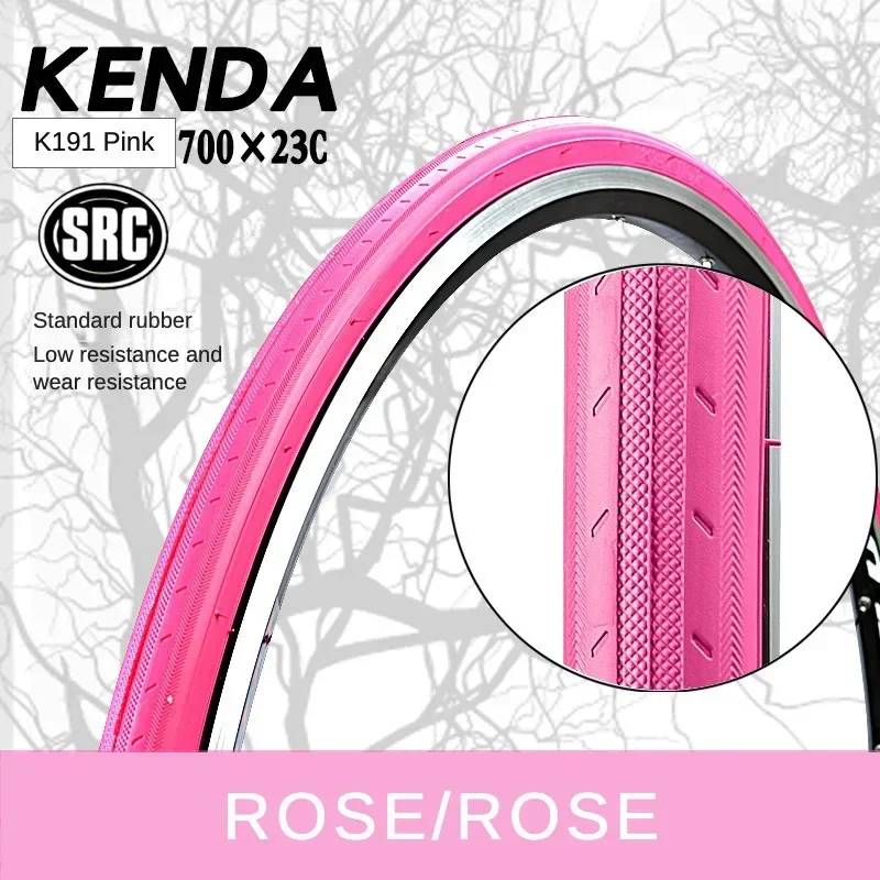 Kenda Jianda Dode Vliegende Band K191 26 Inch Racefiets Buitenband 700x23c Kleur Opblaasbare Band