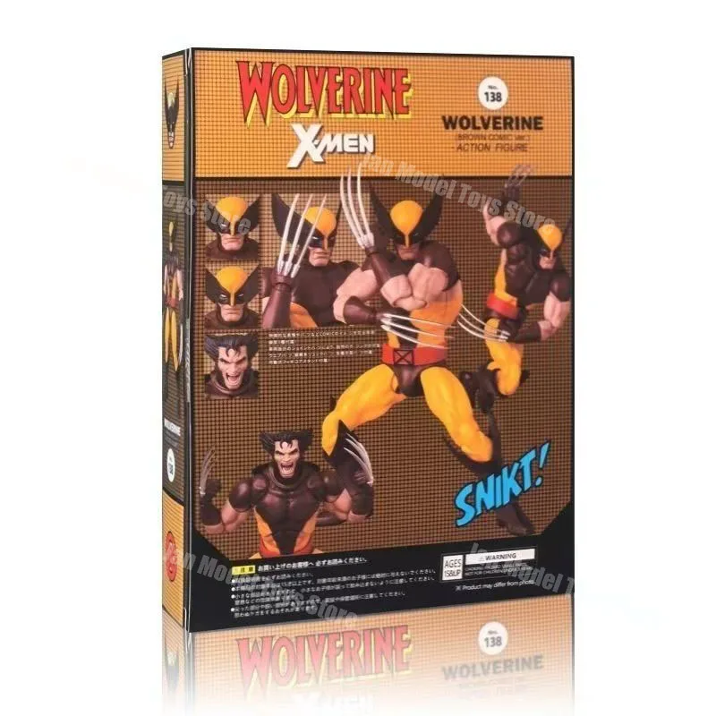 متوفر ألعاب Ct ولفيرين مافيكس 138 ديدبول لوجان هاوليت X-Men كوميك كلاسيكي أنيمي عمل تمثال نموذج هدايا اللعب