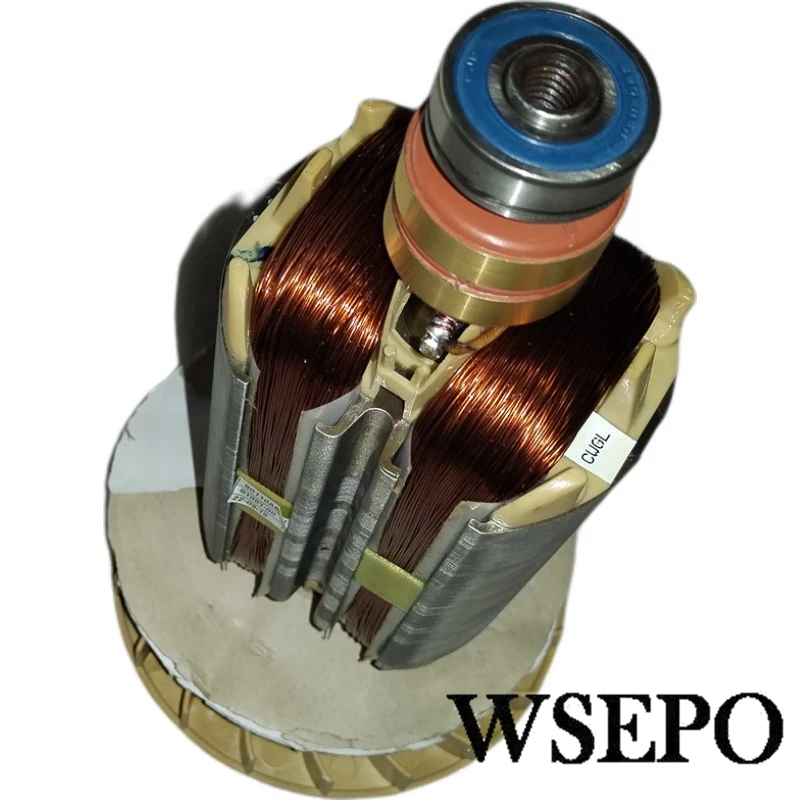 Chongqing Quality! 100% Copper Wire Winding 2KW 2.5KW 2.8KW 3KW Alternator Rotor For AC Single Phase 230V/50HZ Brush Generator