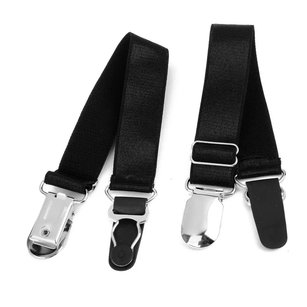 Metal Clip Buckle Adjustable Waist Nylon Women Garters Socks for Stockings Tape