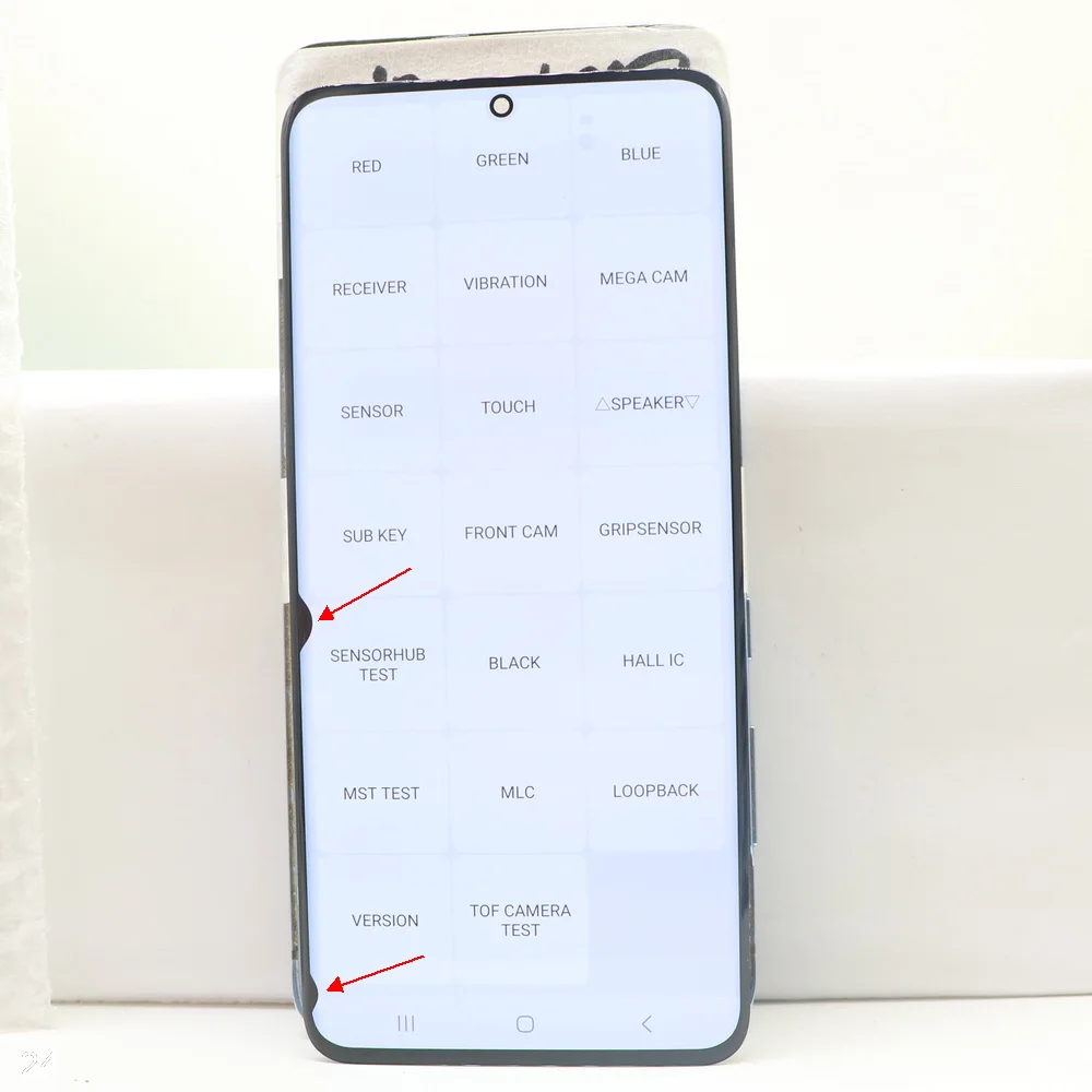 With defects Amoled Lcd  For Samsung Galaxy S20 G980 G980F G980F/DS LCD Display Touch Screen Digitizer Assembly Replacement
