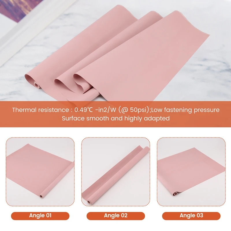●BM 900S Silicone Pad Insulator Fiberglass Silicone Based Thermal Insulating Cloth for Electrical Module