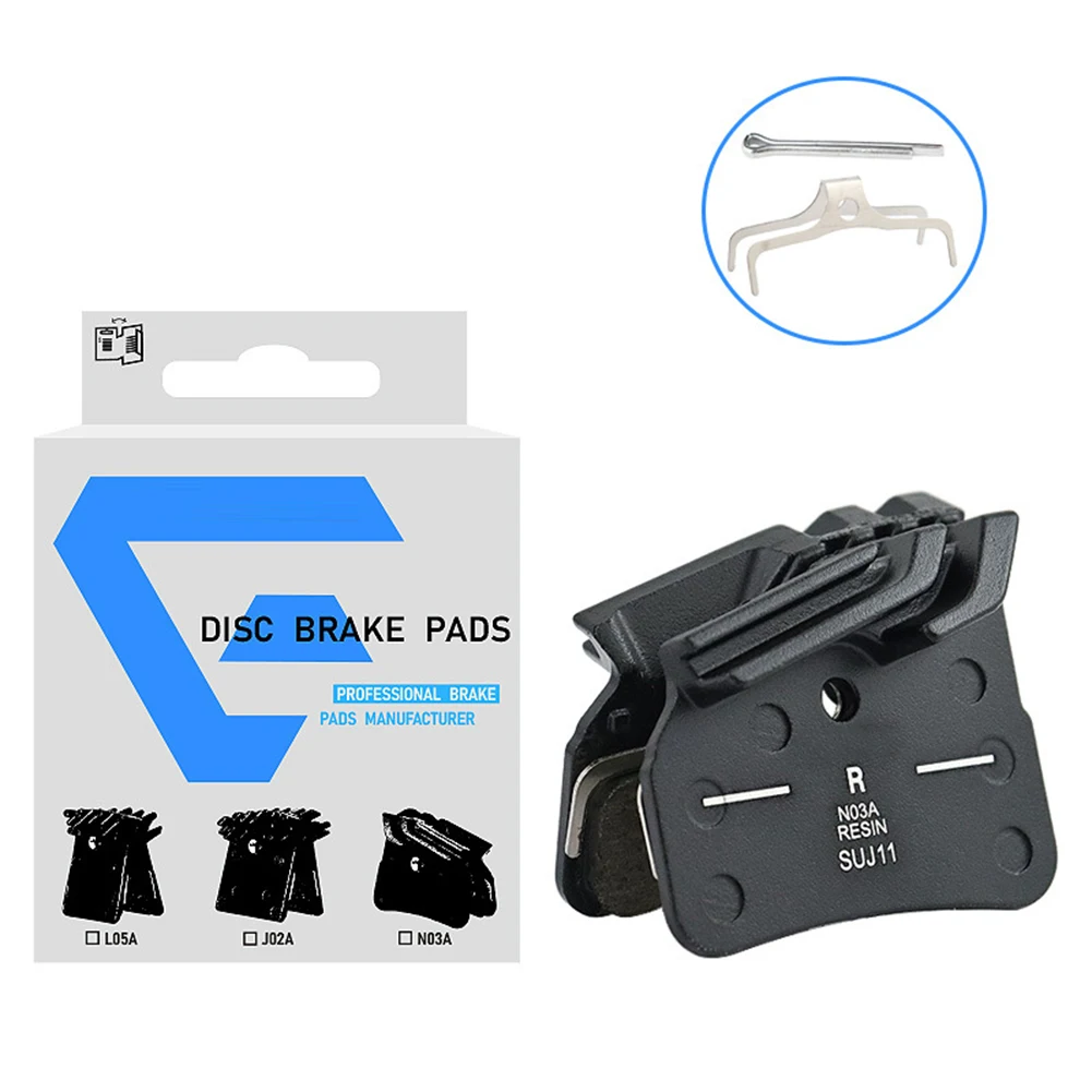 1 Pair Disc Brake Pads Bicycle Disc Brake For Pads Resin Cooling N03A For BR-M640/M820/M6120 Metal Heat Dissipation Brake Pads