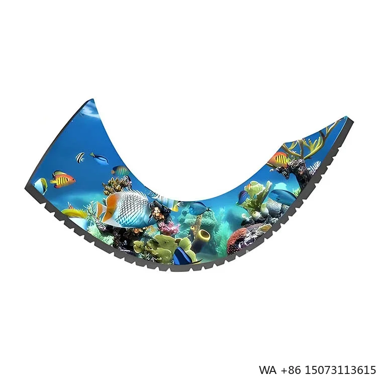 

P1.53 Wall Mounted Flexible Indoor LED Display Screen Digital Advertising for Retail Store Tela Led Flexível Transparente