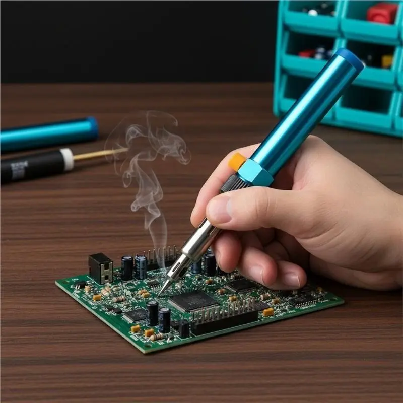 [NEWA76K!】 Handy 1300C Gas Soldering Pen Precision For Welding Iron For Heat Shrink DIY Repair Applications
